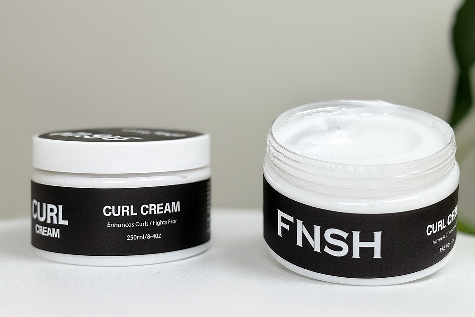 Finish Curl Cream - Enhances Curls, Fights Frizz (250ml)